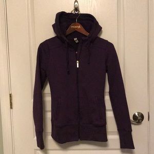 Under Armour funnel-neck hooded zip up.